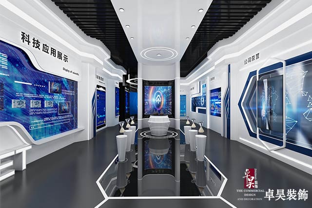 诺思微集团丨科技展厅装修设计